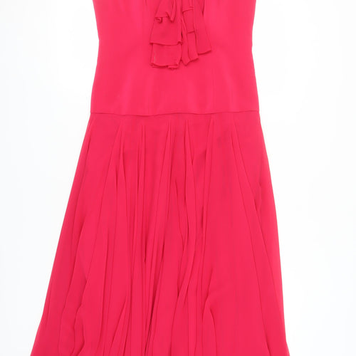 Tom Bowker Pink Women's Fit & Flare Party Dress Size 12