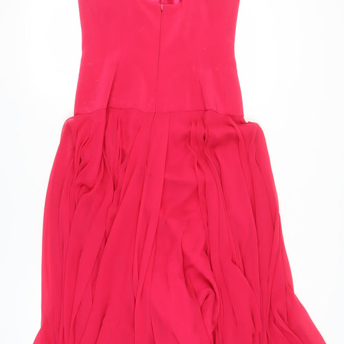 Tom Bowker Pink Women's Fit & Flare Party Dress Size 12