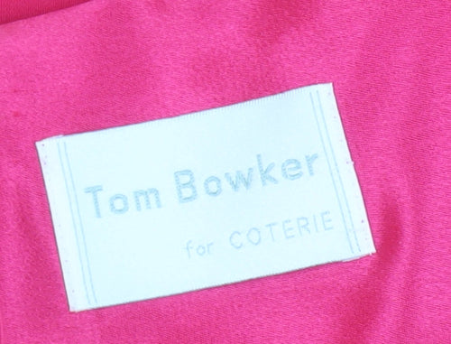 Tom Bowker Pink Women's Fit & Flare Party Dress Size 12