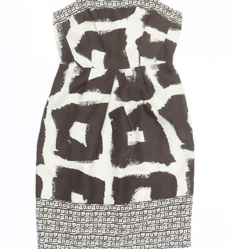 Banana Republic Women's Brown Silk Sheath Dress Size 4