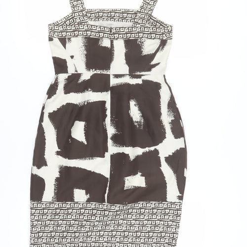 Banana Republic Women's Brown Silk Sheath Dress Size 4