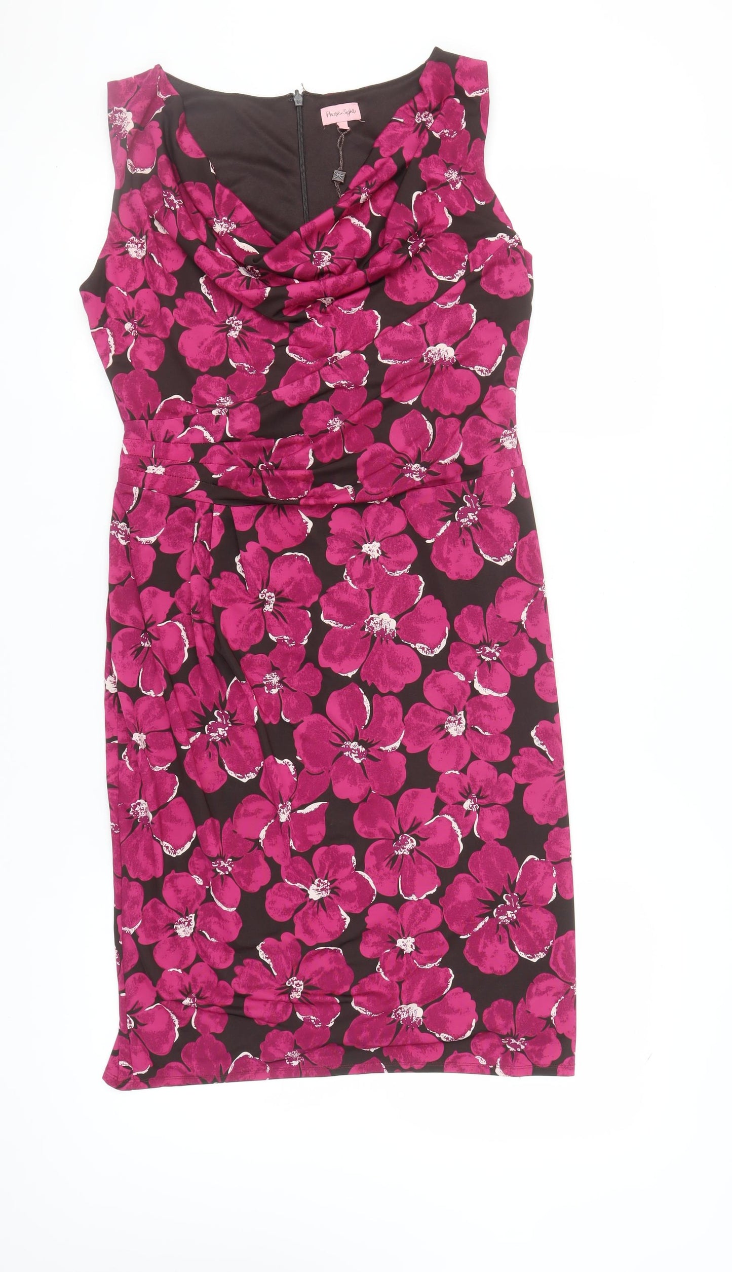 Phase Eight Women's Multicoloured Floral Sheath Dress, Size 14