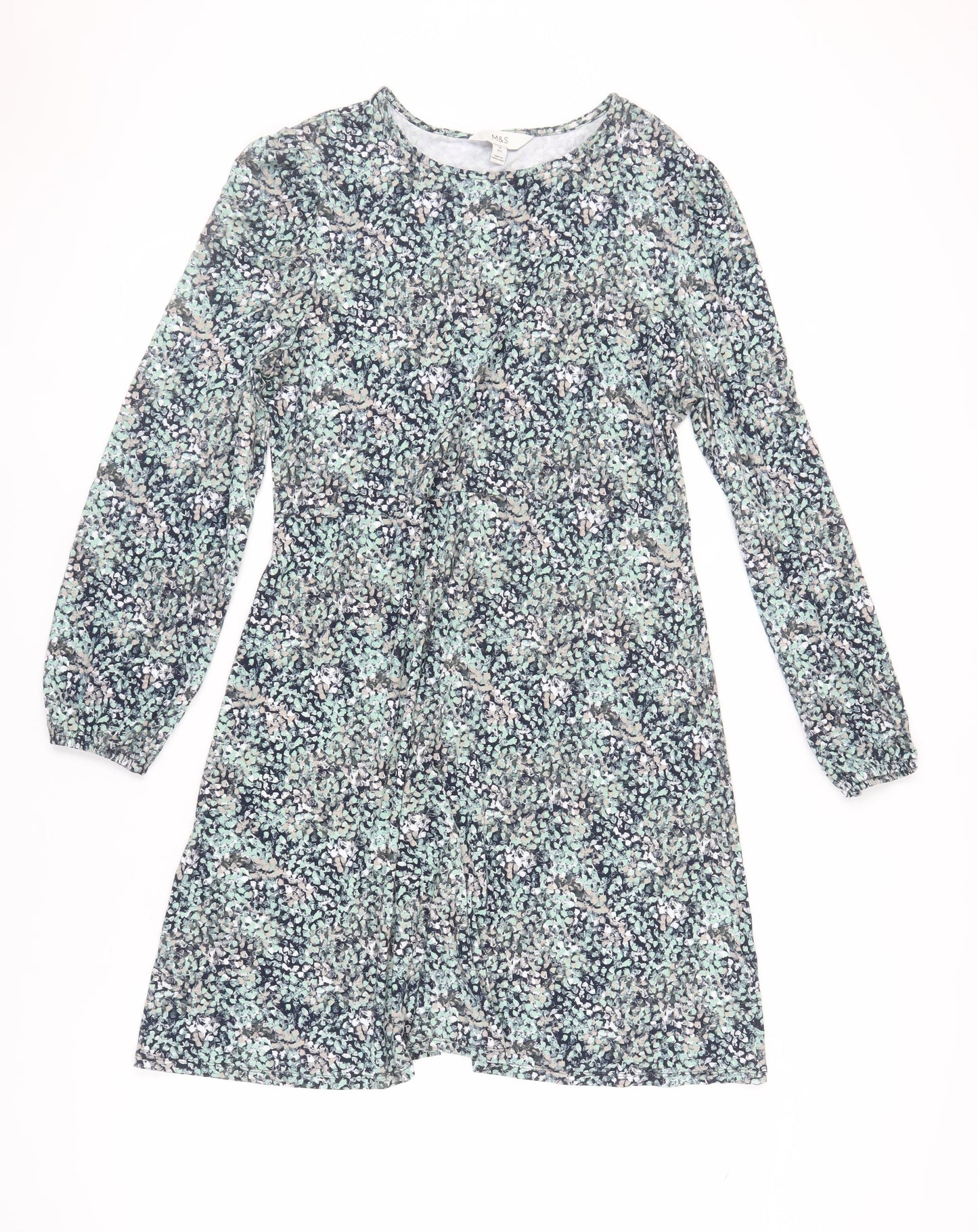 Marks and Spencer Multicoloured Dress for Women, Size 14