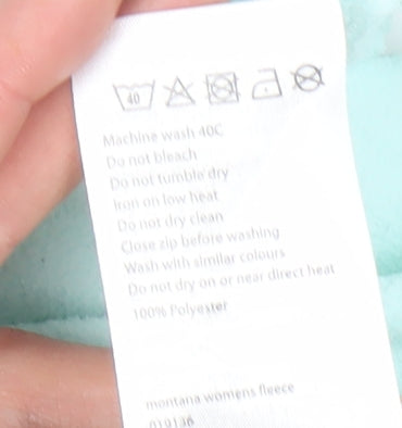 Mountain Warehouse Women's Blue Fleece Sweatshirt Size 14