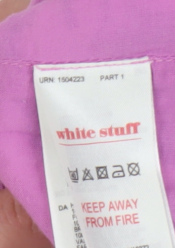 White Stuff Women's Multicoloured Floral Skirt Size 10