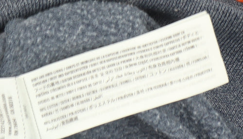 Hollister Men's Grey Full Zip Hoodie M