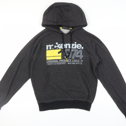 McKenzie Men's Grey Pullover Hoodie S