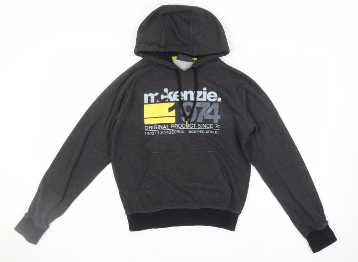 McKenzie Men's Grey Pullover Hoodie S