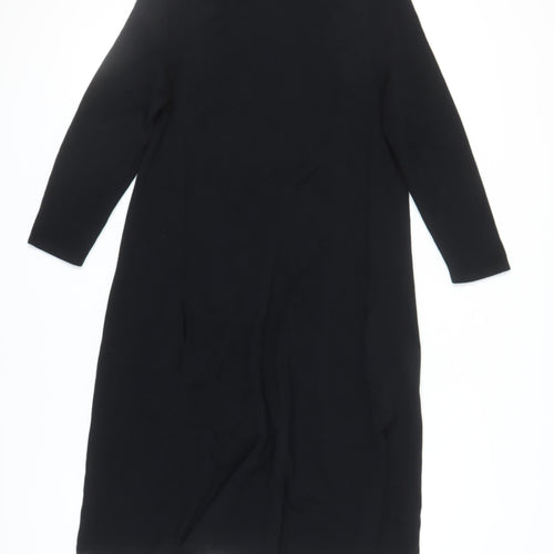 Roman Women Black Long Sleeve Dress Size 10