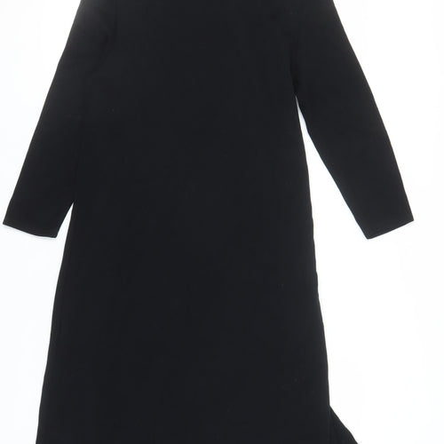 Roman Women Black Long Sleeve Dress Size 10