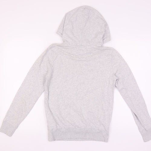 GAP Women's Grey Logo Hoodie, Size S, Casual Wear