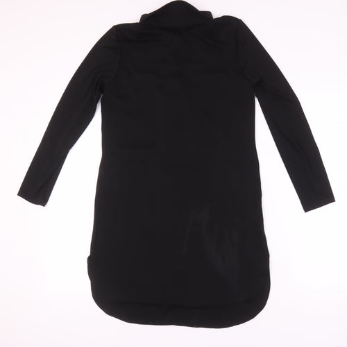 Laura Ashley Women's Black Shirt Dress Size 8
