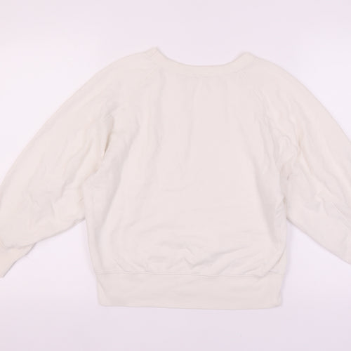 GAP Women's Ivory Pullover Sweatshirt - Size S