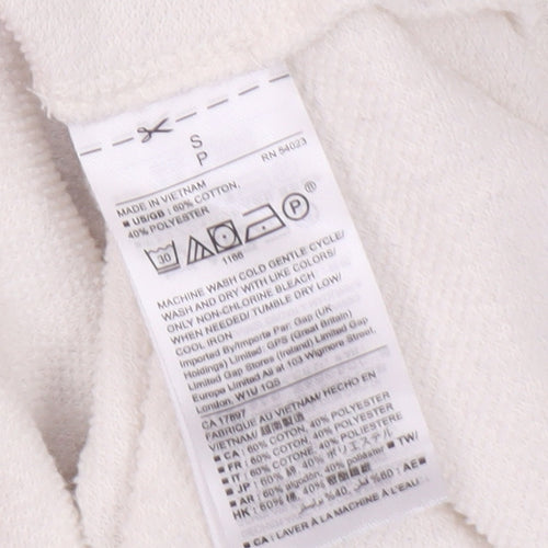 GAP Women's Ivory Pullover Sweatshirt - Size S
