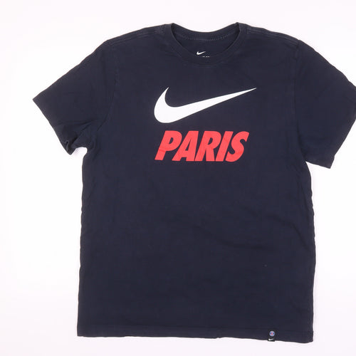 Nike Men's Blue Sports T-Shirt Large