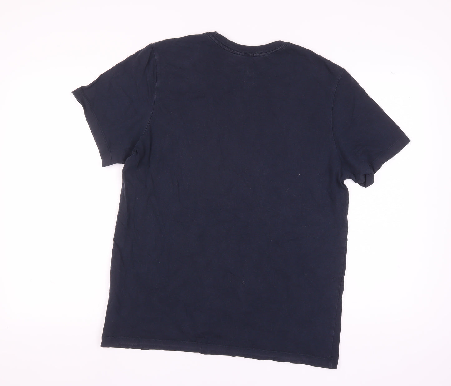 Nike Men's Blue Sports T-Shirt Large