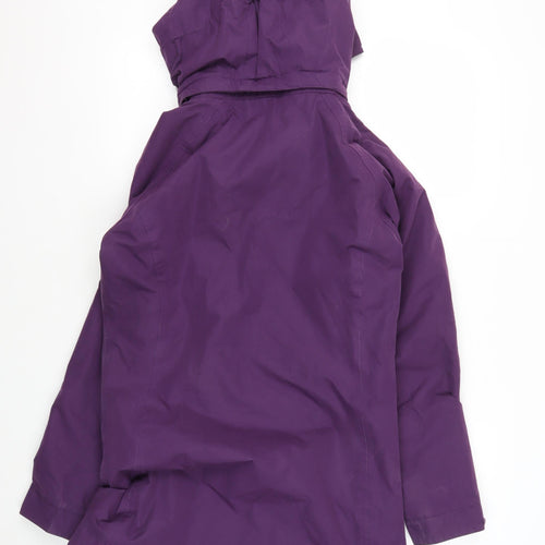 Trespass Women's XS Purple Waterproof Jacket