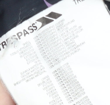 Trespass Women's XS Purple Waterproof Jacket