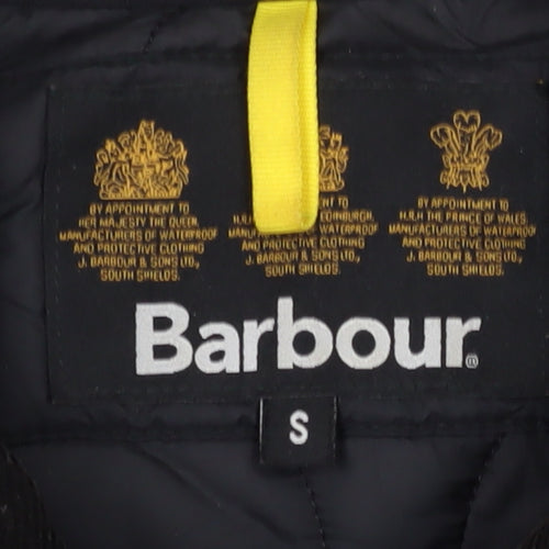Barbour Men's Black Quilted Jacket, Size S, Casual Wear