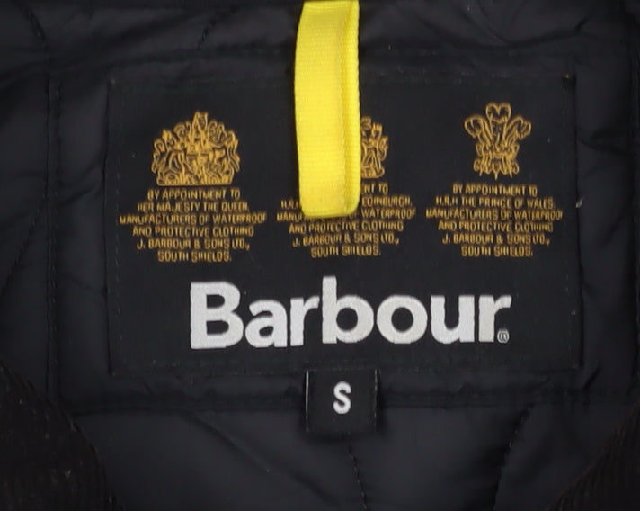 Barbour Men's Black Quilted Jacket, Size S, Casual Wear