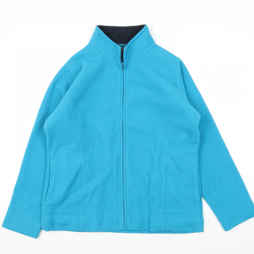 EWM Women's Blue Fleece Jacket Size 14-16