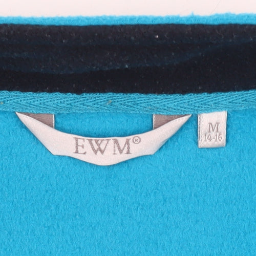 EWM Women's Blue Fleece Jacket Size 14-16