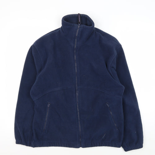 Snowgoose Boys Blue Fleece Jacket Size 13 Winter Casual