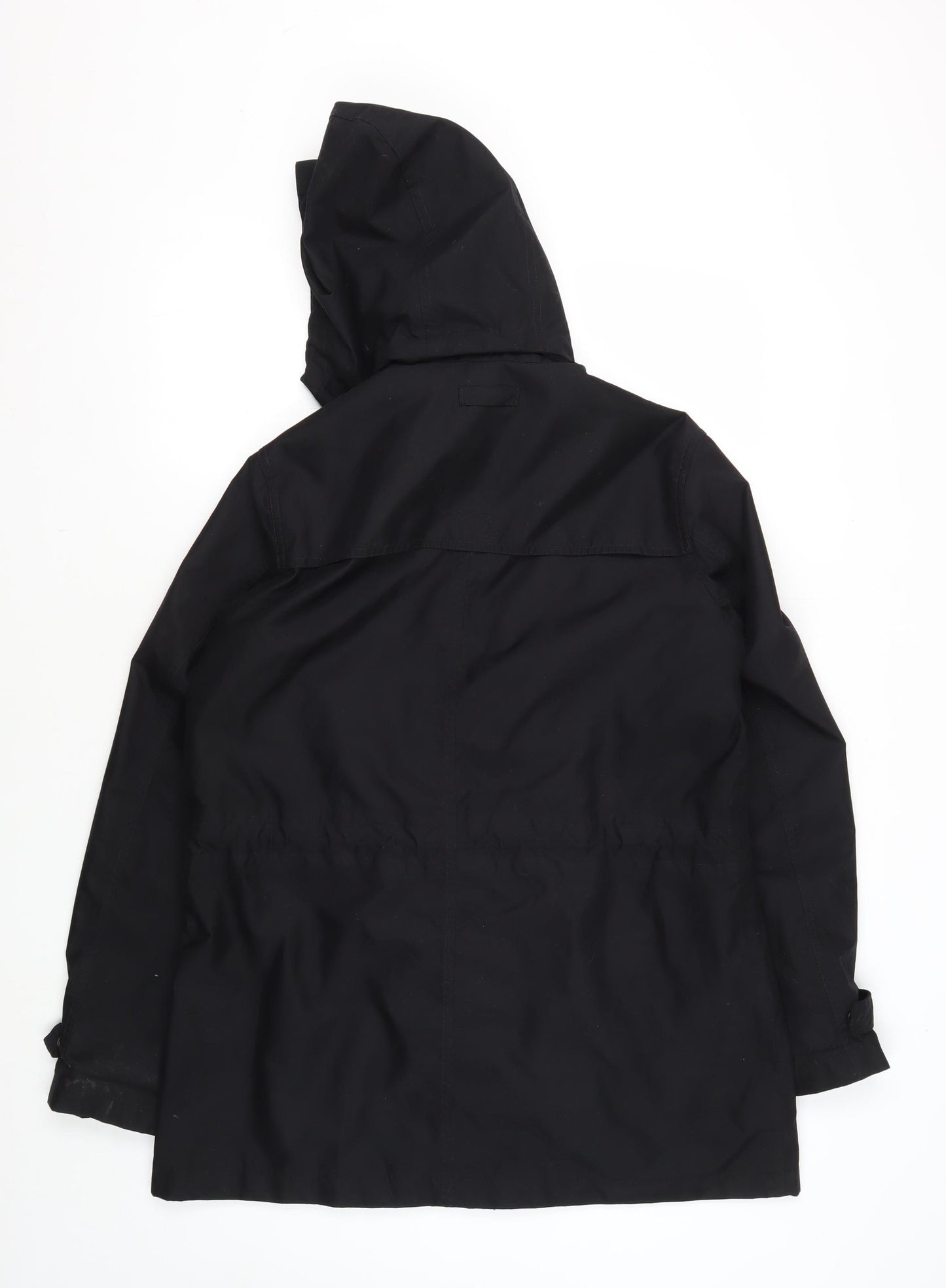 Lands' End Women's Black Anorak Jacket Size M