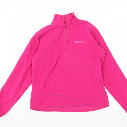 Mountain Warehouse Women's Pink Fleece Sweatshirt UK 10