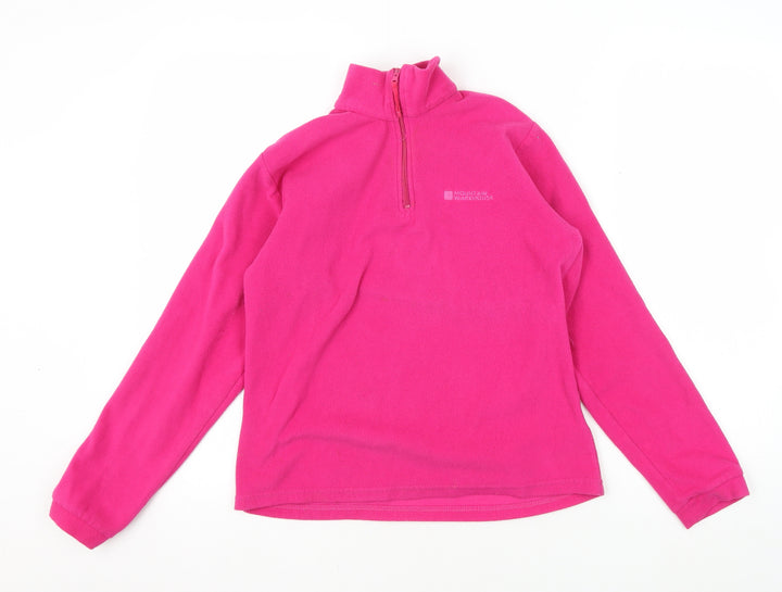 Mountain Warehouse Women's Pink Fleece Sweatshirt UK 10
