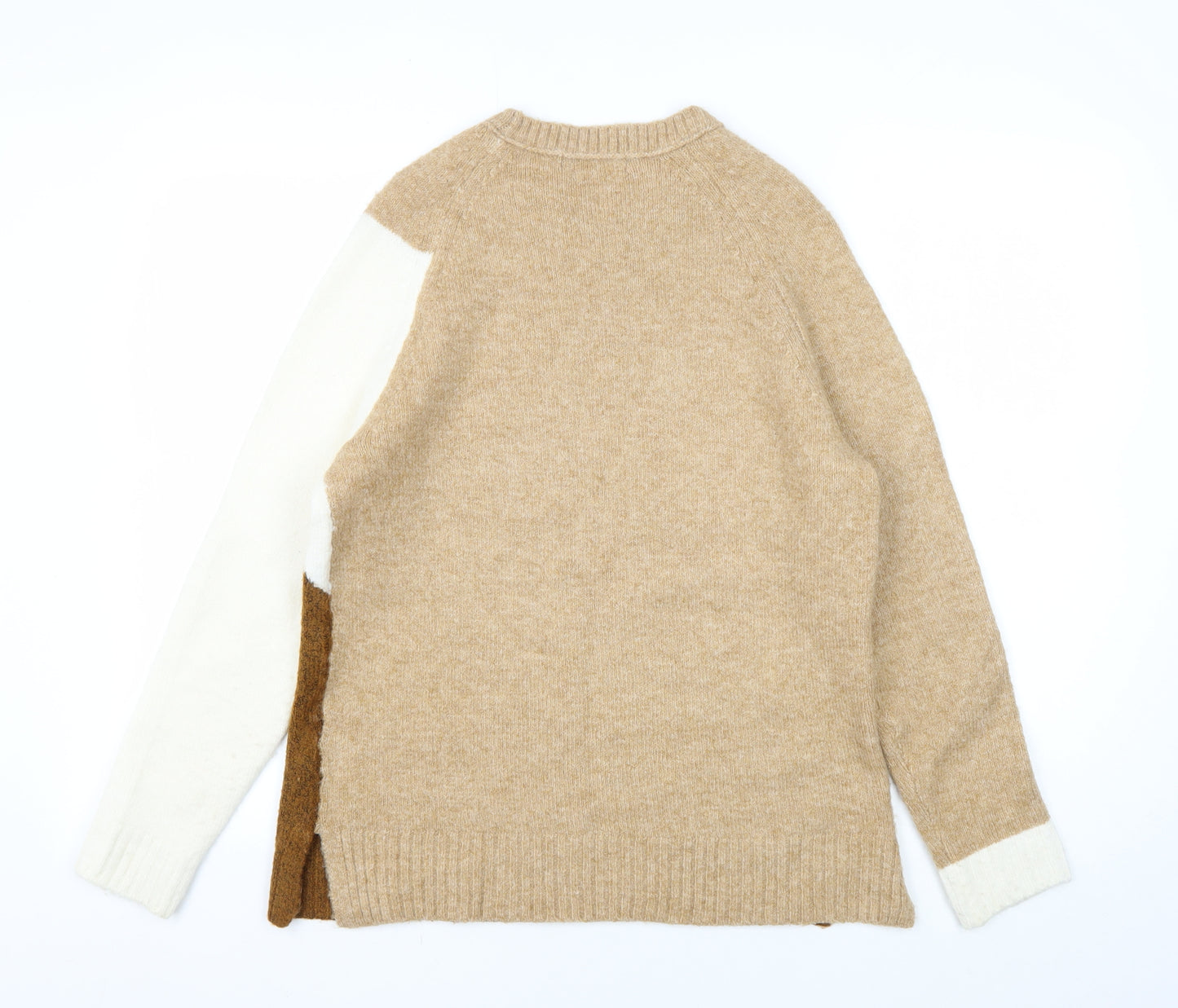 Marks and Spencer Women's Beige Pullover Jumper S