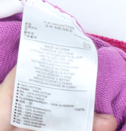 babyGap Unisex Multicoloured Striped Babygrow, 3-6 Months