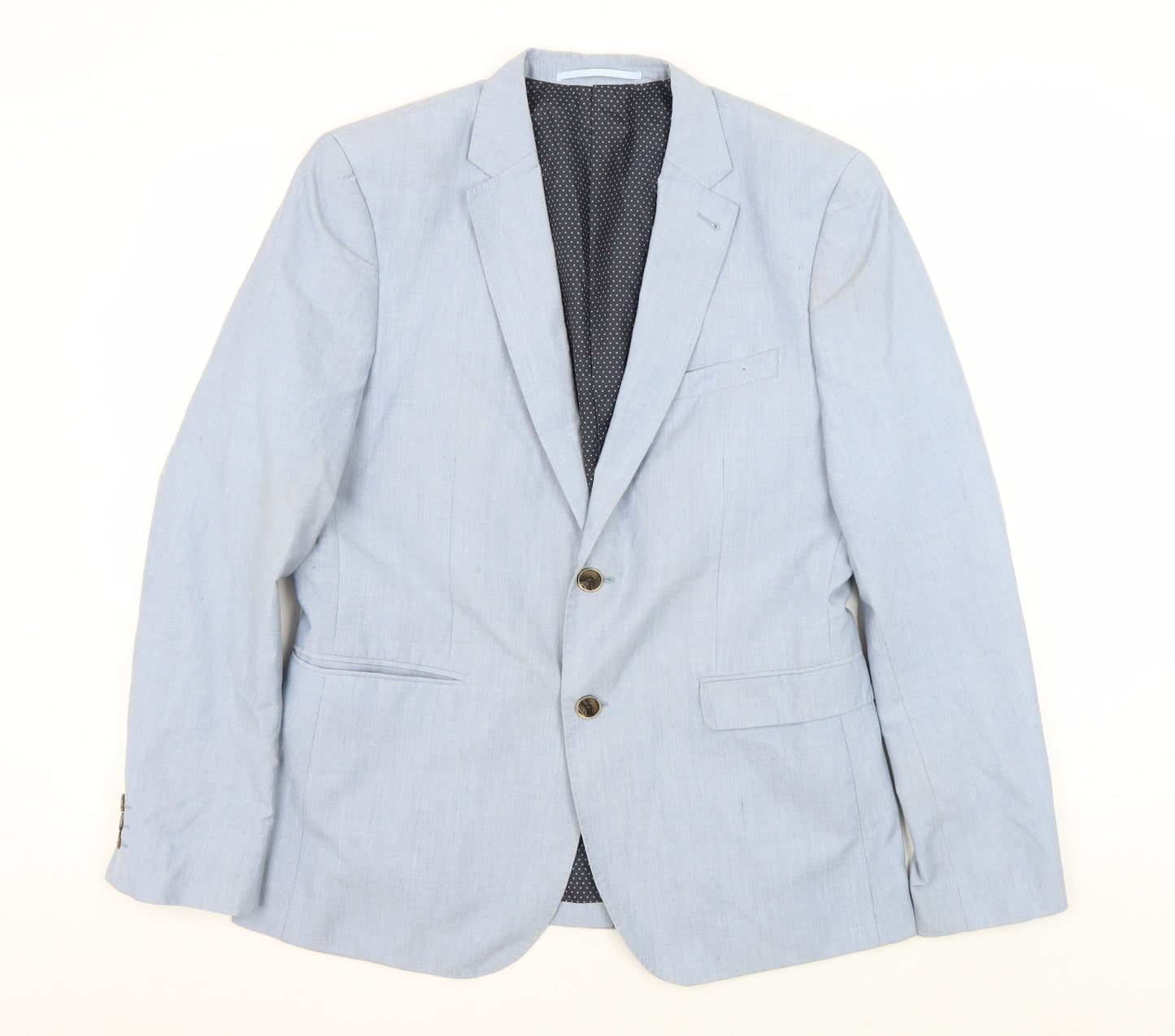 Burton Menswear Blue Blazer Medium Men's Jacket