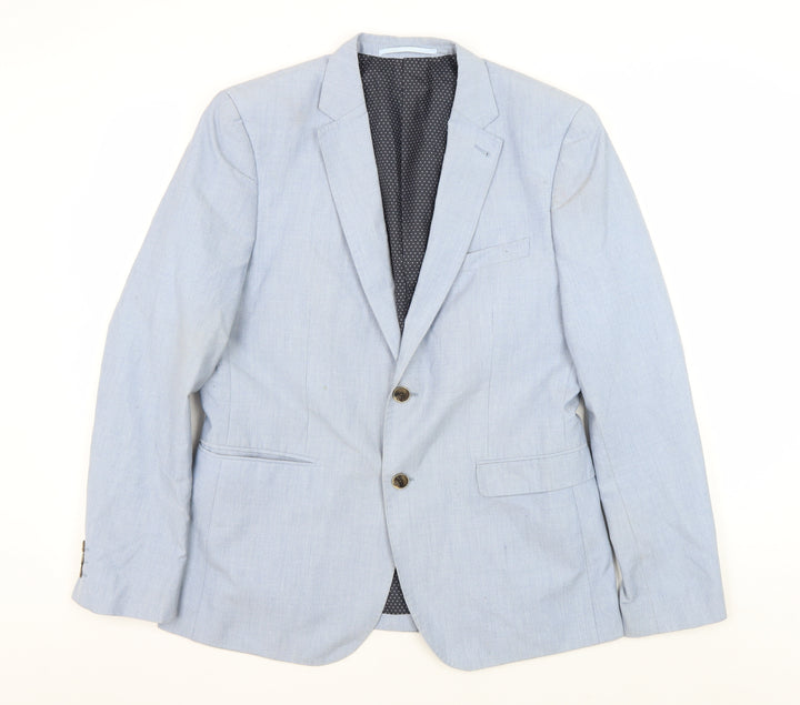 Burton Menswear Blue Blazer Medium Men's Jacket