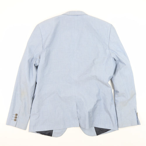Burton Menswear Blue Blazer Medium Men's Jacket