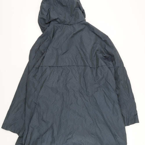 Marks and Spencer Men's Blue Hooded Parka XL