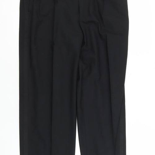 Marks & Spencer Men's Black Medium Dress Pants