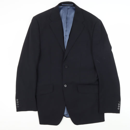 Next Men's Blue Blazer - 38R Regular Fit Formal
