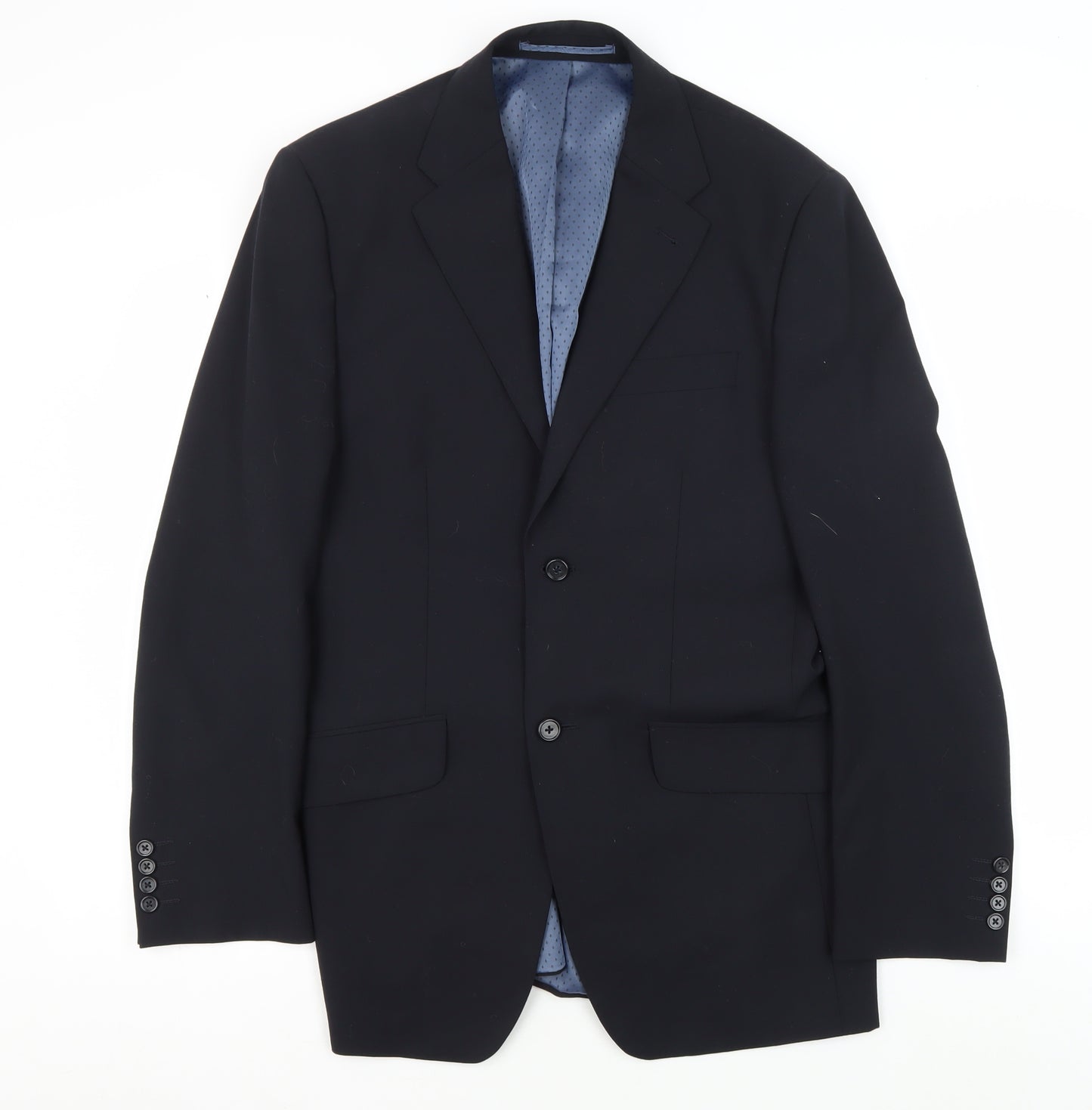Next Men's Blue Blazer - 38R Regular Fit Formal