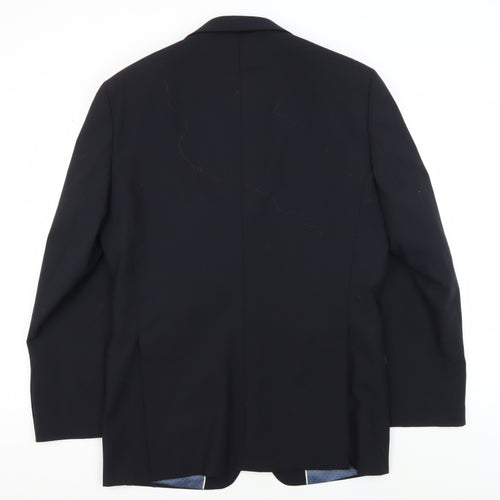 Next Men's Blue Blazer - 38R Regular Fit Formal