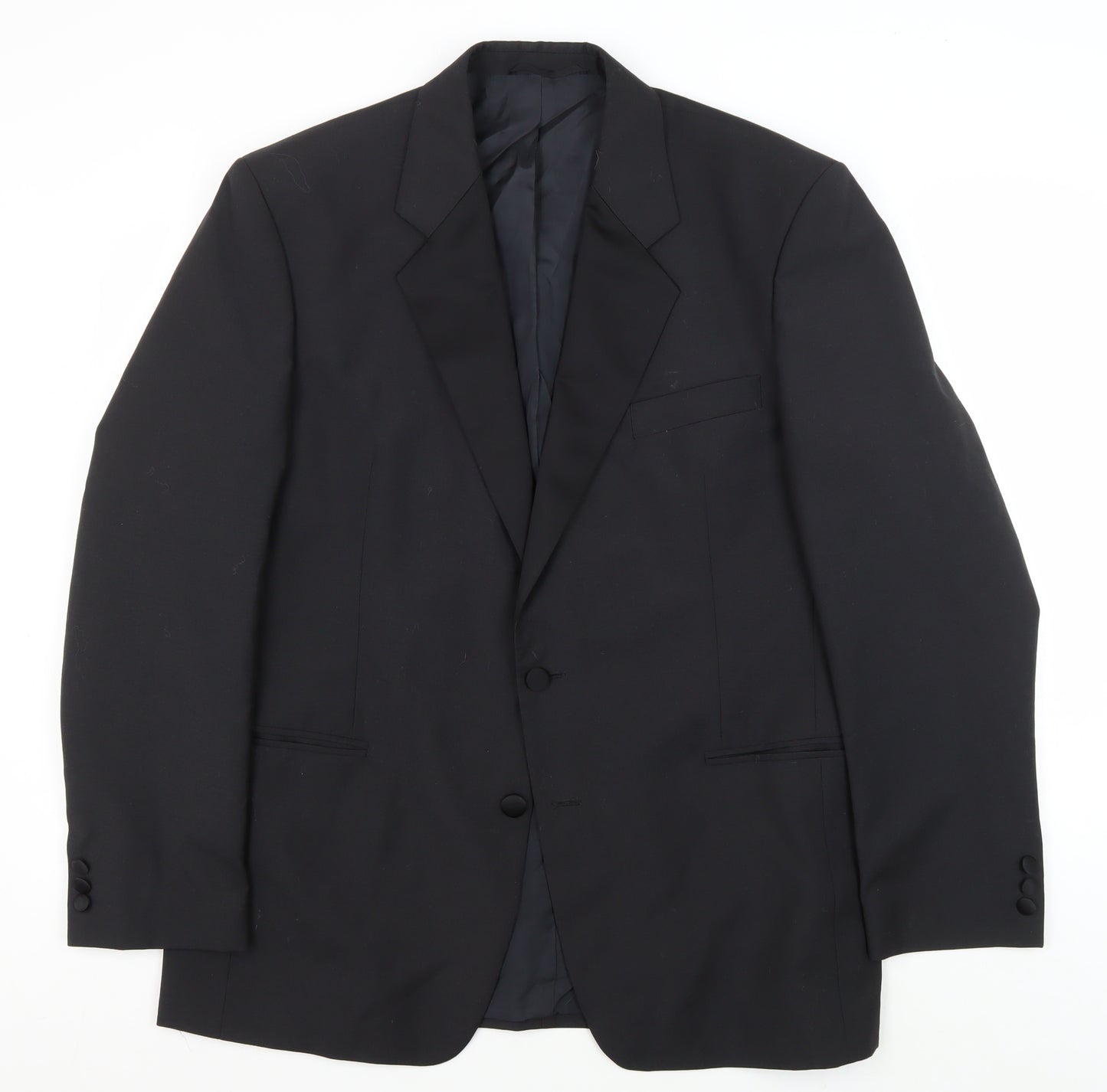 Nicholas Rowe Men's Black Tuxedo Blazer, Size 42R