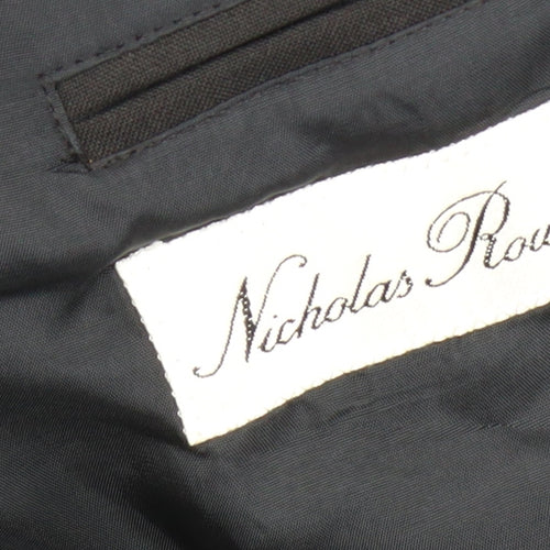 Nicholas Rowe Men's Black Tuxedo Blazer, Size 42R