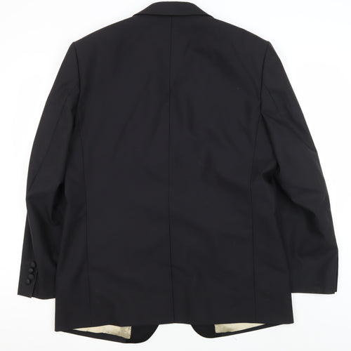 Marks and Spencer Men's Black Blazer 42 Regular Fit