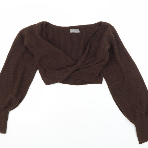Urban Outfitters Women's Brown Pullover Jumper Size S