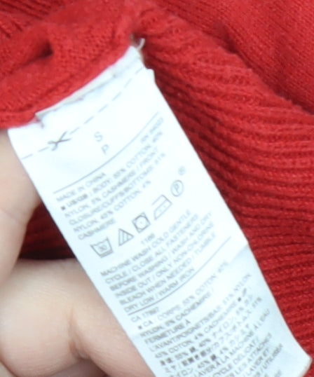 Banana Republic Women's Red Cardigan, Size S