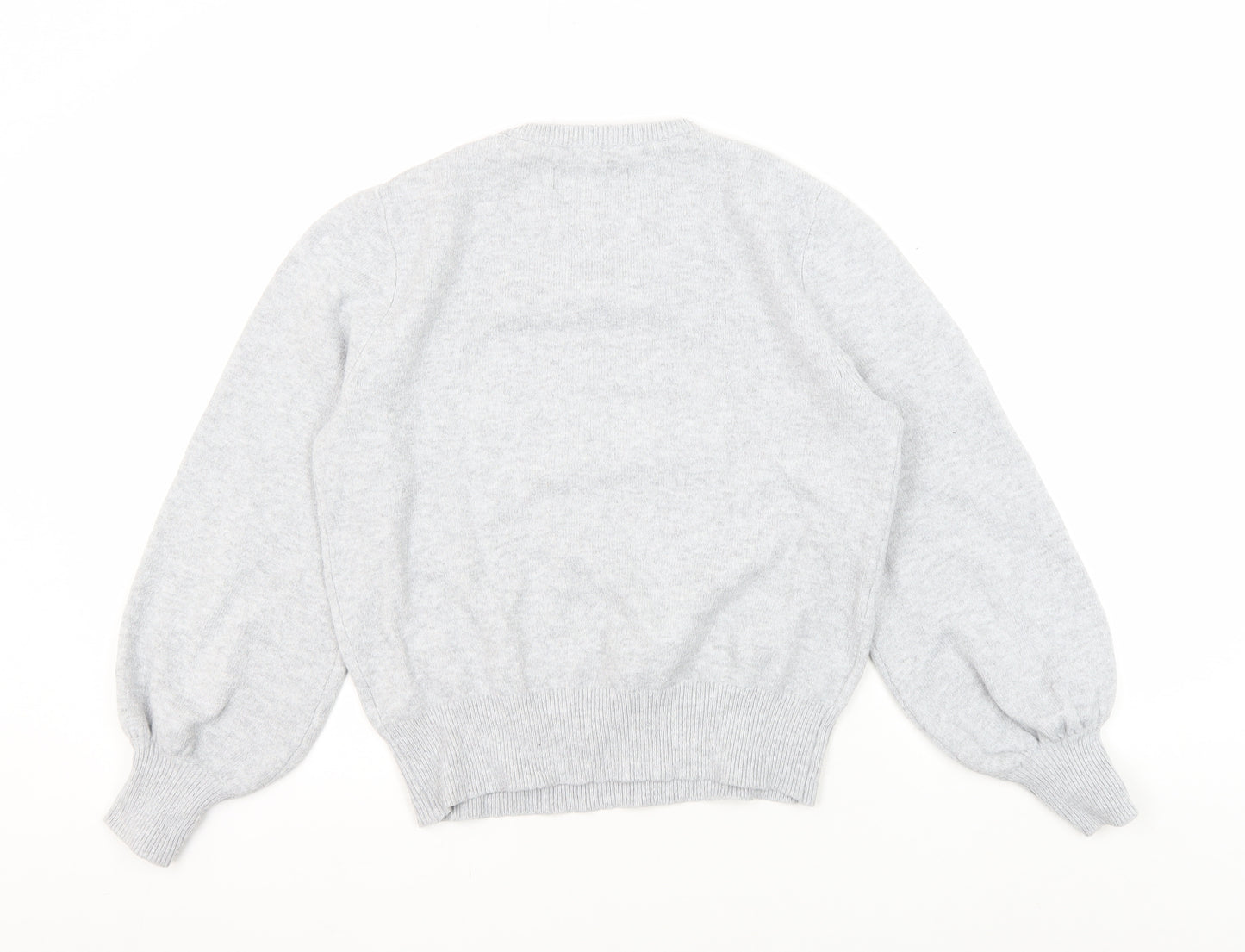 Jack Wills Women's Grey Pullover Jumper Size 8