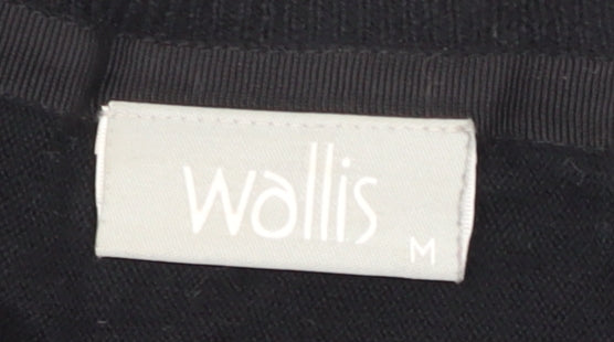 Wallis Women's Black Shrug, Size M, Casual Style