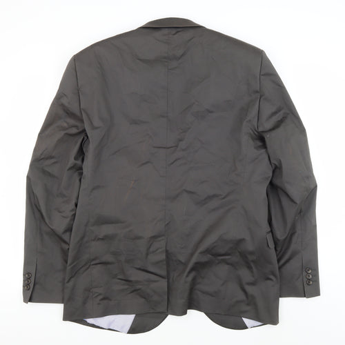 Next Men's Grey Blazer 42R Regular Fit Jacket