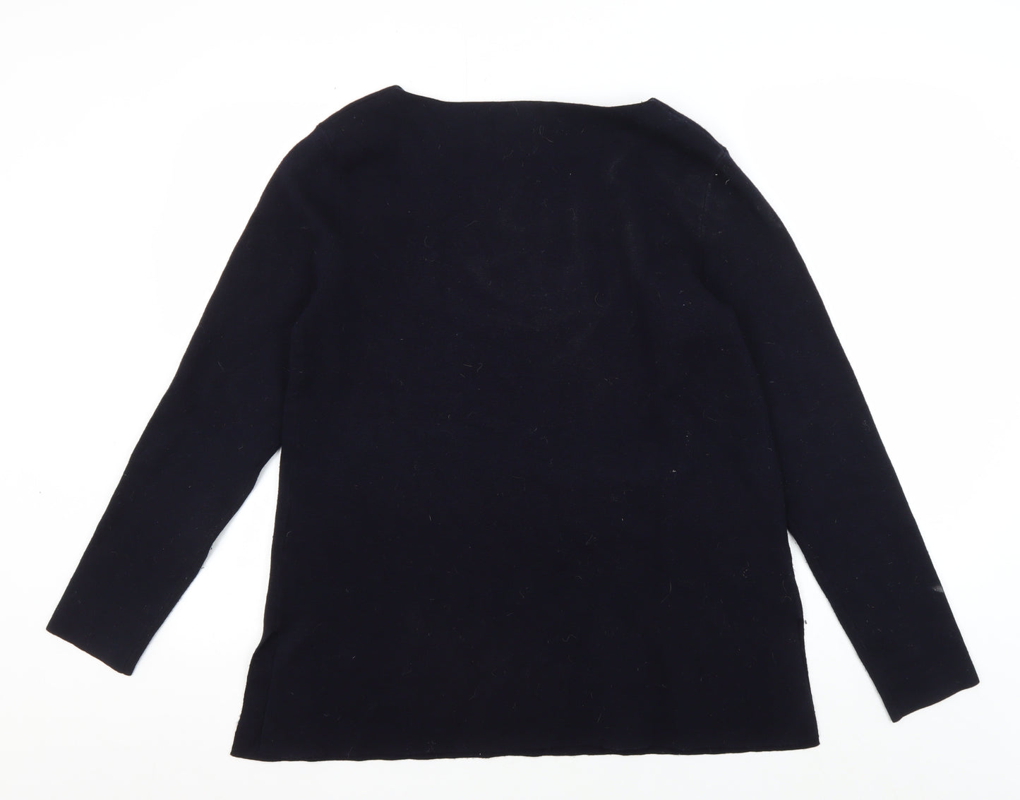 Hobbs Women's Black Knit Jumper, Medium