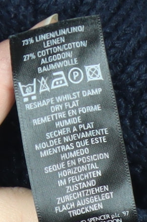 Marks and Spencer Women's Blue Cardigan Size 12